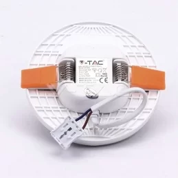 V-TAC PRO VT-610 PANNELLO LED ROTONDO 12W SMD DA INCASSO REGOLABILE CON DRIVER CON CHIP SAMSUNG - SKU 727 / 728 / 729 