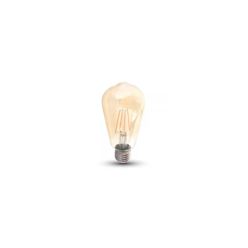 V-TAC PRO VT-276 LAMPADINA LED E27 6W BULB ST64 FILAMENTO - SKU 290 