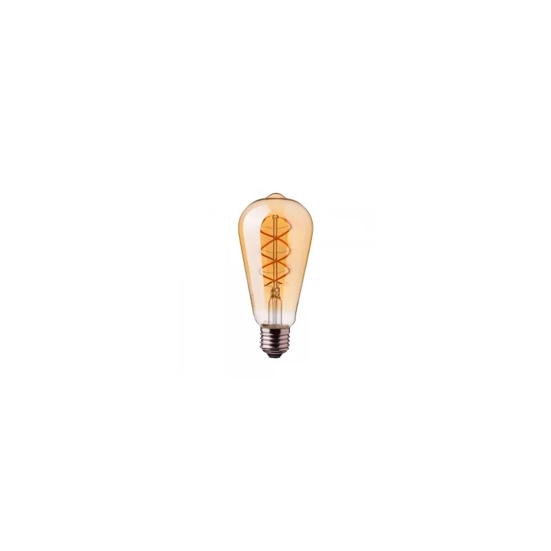 V-TAC VT-2065 LAMPADINA LED E27 5W BULB ST64 FILAMENTO AMBRATA - SKU 7218 