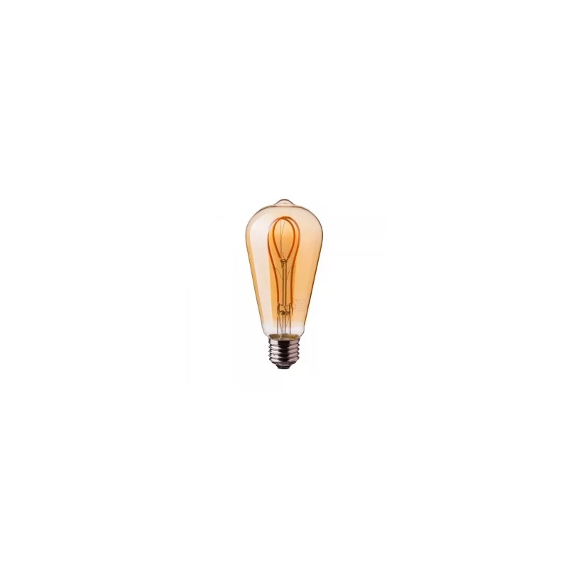 V-TAC VT-2066 LAMPADINA LED E27 5W BULB ST64 FILAMENTO AMBRATA - SKU 7220 