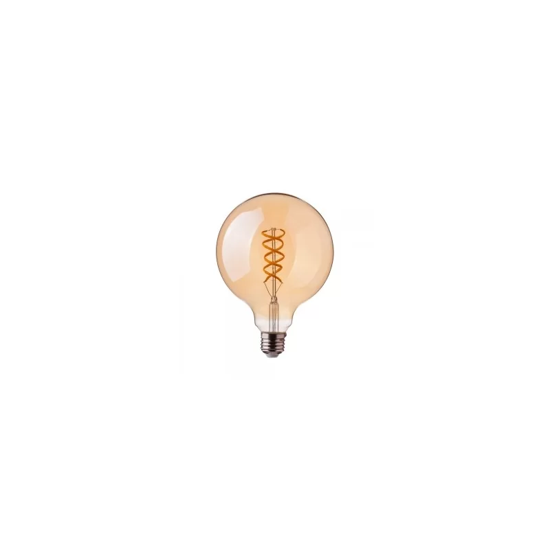 V-TAC VT-2085 LAMPADINA LED E27 5W GLOBO G125 FILAMENTO AMBRATA - SKU 7216 