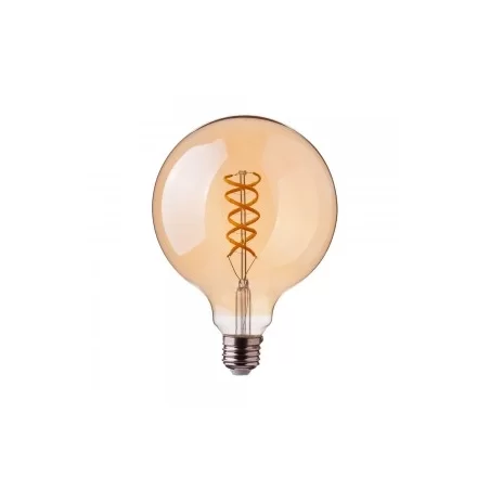 V-TAC VT-2085 LAMPADINA LED E27 5W GLOBO G125 FILAMENTO AMBRATA - SKU 7216