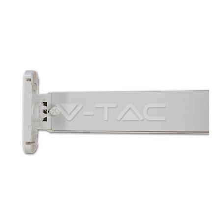 V-TAC VT-12021 PLAFONIERA DOPPIA PER TUBI LED T8 DA 120CM - SKU 6055