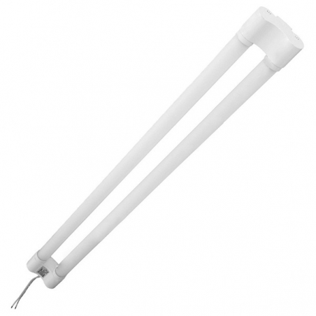 V-TAC VT-12077 TUBO LED DOPPIO NANO PLASTIC PLAFONIERA 36W LAMPADINA 120CM - SKU 6315 / 6316