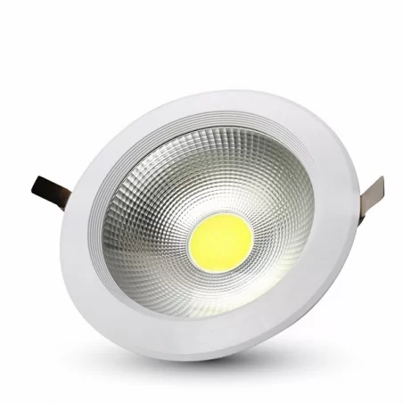 V-TAC VT-26201 RD FARETTO LED DA INCASSO ROTONDO 20W COB - SKU 1273 / 1274 / 1275