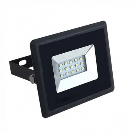 V-TAC VT-4011 E-SERIES FARO LED SMD 10W ULTRA SOTTILE DA ESTERNO COLORE NERO - SKU 5940 / 5941 / 5942