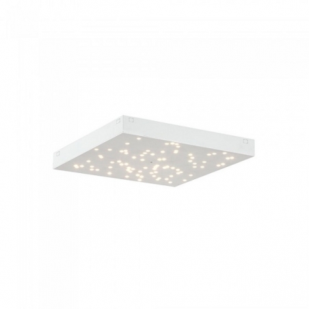 V-TAC VT-7128 PLAFONIERA LED 8W FORMA QUADRATA DI COLORE BIANCO EFFETTO CIELO STELLATO CON TELECOMANDO - SKU 40281