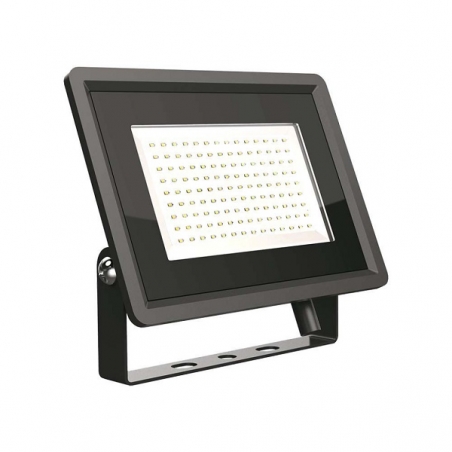 V-TAC VT-49104 FARO LED FLOODLIGHT 100W SMD SLIM IP65 NERO - SKU 6721 / 6722 / 6723