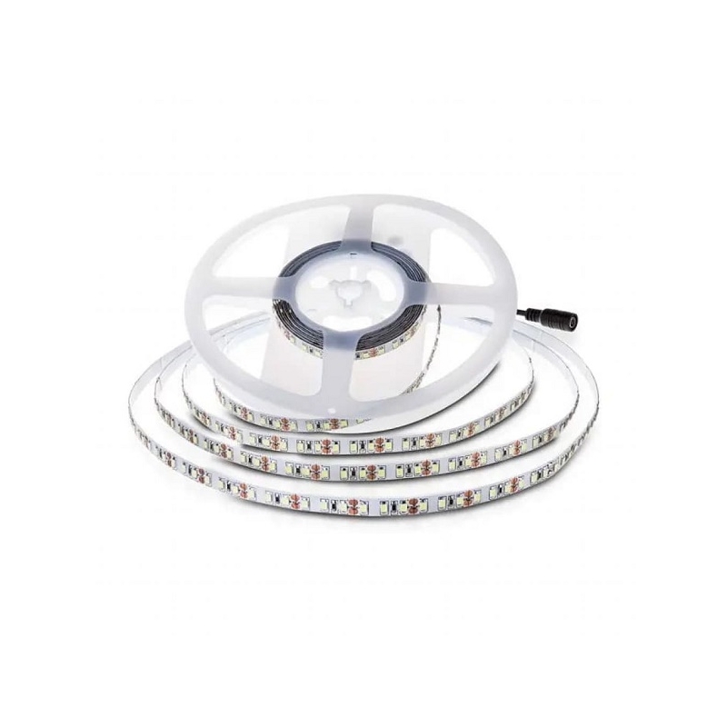 V-TAC VT-2835-120 STRISCIA LED FLESSIBILE 80W SMD MONOCOLORE 120 LED/METRO 24V - BOBINA 10 METRI - SKU 212622 / 212623 / 212624 