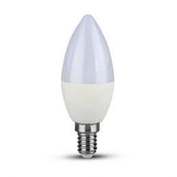 V-TAC VT-1855 LAMPADINA LED E14 4.5W BULB C37 CANDELA SMD - SKU 2142151 / 2142581 / 2142411 